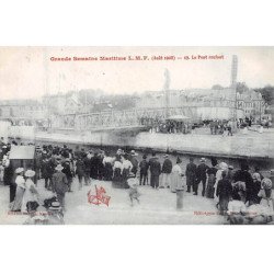 NANTES - Grande Semaine Maritime LMF - Août 1908 - Le Pont roulant - très bon état