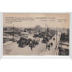 SAINT QUENTIN : essais de camions Packard pour les transports Galiègue - très bon état
