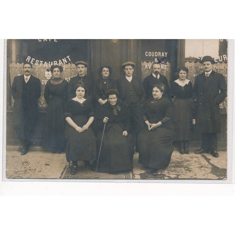 PARIS : coudray et aveline vins 18 rue la vucqueuse 11e arrondissement bottin 1914 - tres bon etat