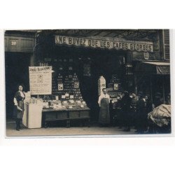 PARIS : ne buvez que les cafés georges 18 rue de la pierre levée 11e arrondissement - tres bon etat