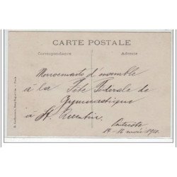 SAINT QUENTIN : carte photo de la Fête Fédérale de 1910 - très bon état