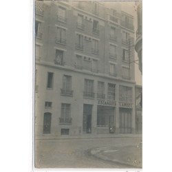 CARTE PHOTO A LOCALISER : paris(?) photo format CPA - tres bon etat