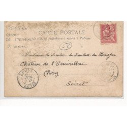 MENAC(?) : cachet de menac, cochon - tres bon etat