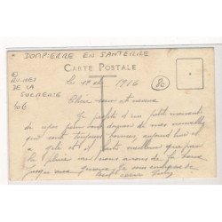 DOMPIERRE en SANTERRE : ruines de la sucrerie - tres bon etat