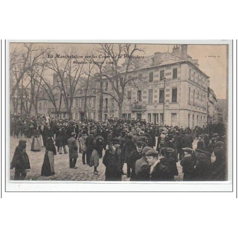 MOULINS : inventaires 1906 - très bon état