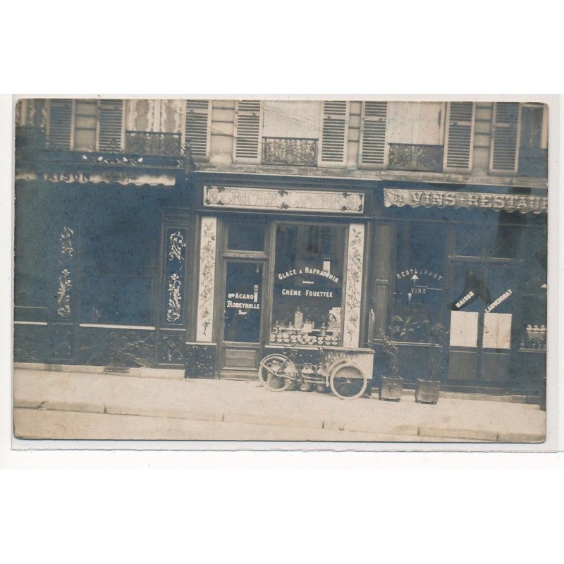 PARIS : glace à rafraichir, creme fouettée, Mme Darde - tres bon etat