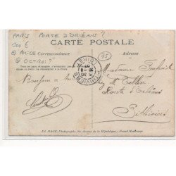 PARIS : porte d'orleans(?) police, octroi - tres bon etat