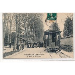 DONNEMARIE-en-MONTOIS : la gare du tramway - etat