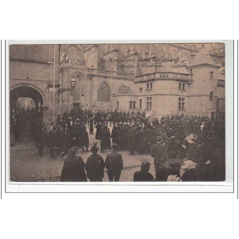 MOULINS : les inventaires en 1906 - très bon état
