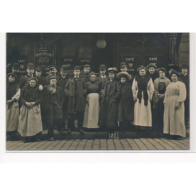 PARIS : absinthe metropole, cafe biere, restaurant - tres bon etat