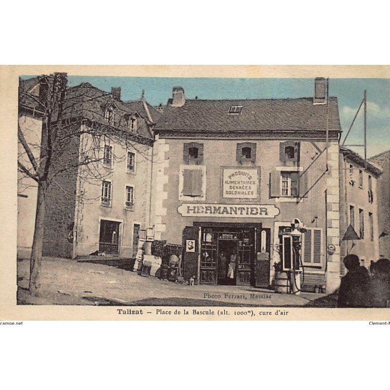 TALIZAT : place de la bascule, cure d'air - etat