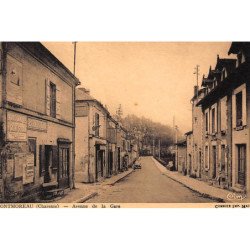 MONTMOREAU : avenue de la gare - tres bon etat