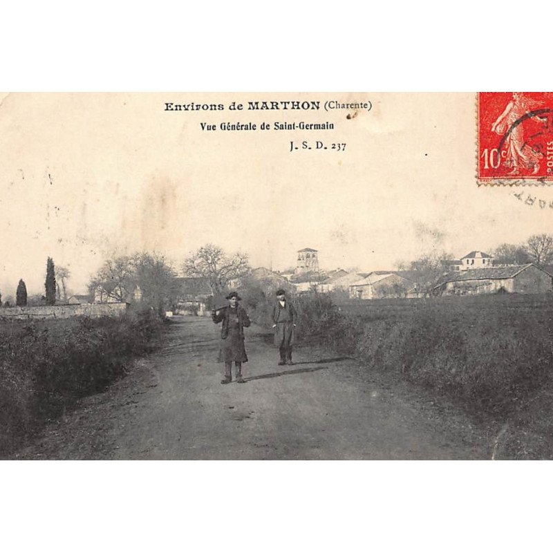 SAINT-GERMAIN : vue generale - etat