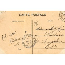 AUBETERRE-sur-DRONNE : place ludovic-trarieux - tres bon etat