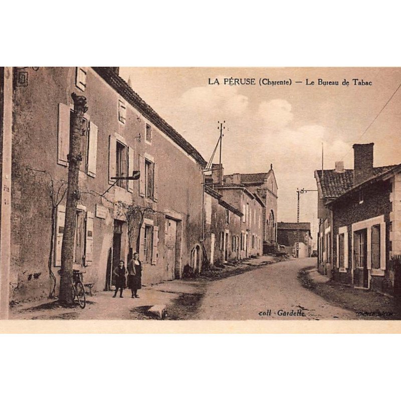 LA PERUSE : le bureau de tabac - etat
