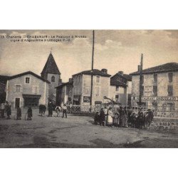 CHABANAIS : le passage à niveau ligne d'angouleme limoges - tres bon etat