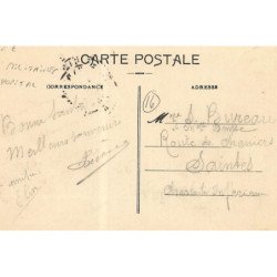 NERSAC : cour interieure du chateau, militaires hopital - tres bon etat