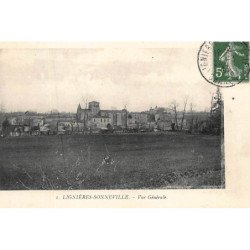 LIGNIERES-SONNEVILLE : vue generale - tres bon etat