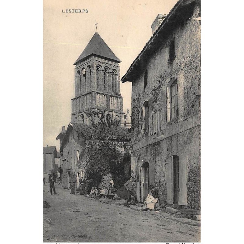 LESTERPS : tabac, eglise - tres bon etat
