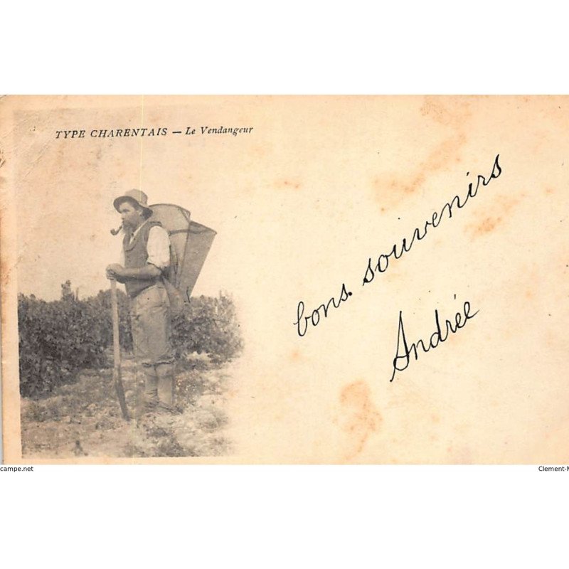 CHARENTE : le vendangeur - etat