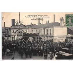 RUELLE : fonderie de ruelle, funerailles des victimes de la catastrophe - tres bon etat