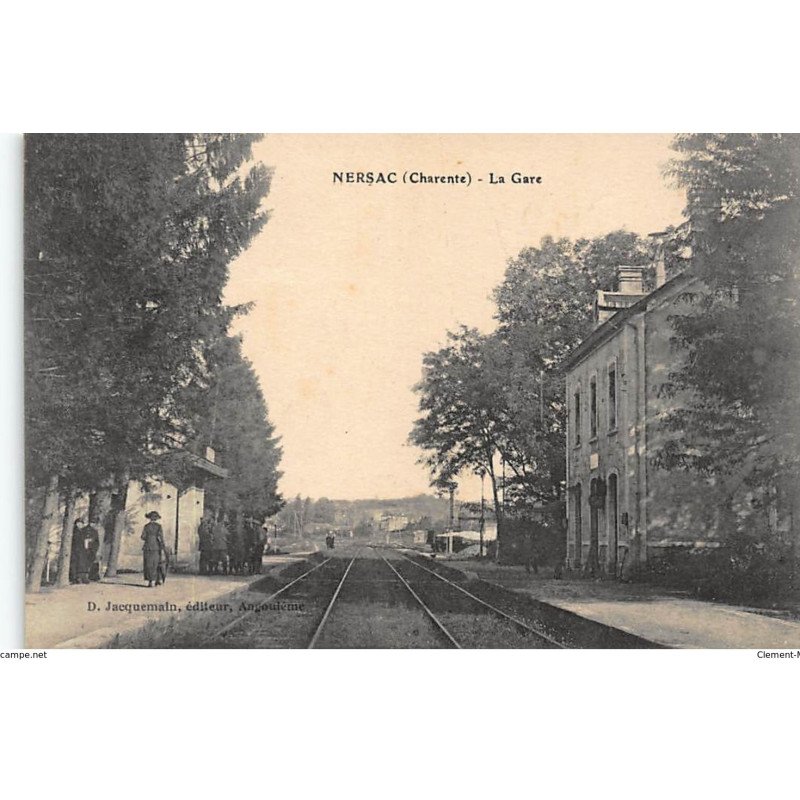 NERSAC : la gare - tres bon etat
