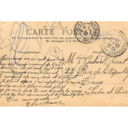 CHATEAUNEUF-sur-CHARENTE : place monconseil et rue de l'eglise, toillée - tres bon etat