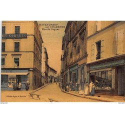 CHATEAUNEUF-sur-CHARENTE : rue de cognac, toillée - tres bon etat