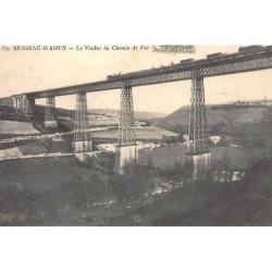 BUSSEAU-D'AHUN : le viaduc du chemin de fer - tres bon etat