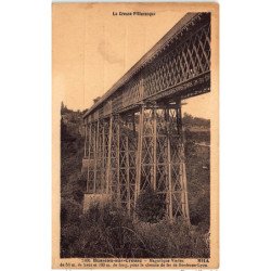 BUSSEAU-D'AHUN : le viaduc du chemin de fer - tres bon etat