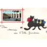 ILLUSTRATEUR RENé - ISLE JOURDAIN - CHAT NOIR : bon souvenir - tres bon etat