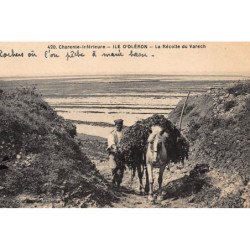 ILE D'OLERON : la récole du varech - tres bon etat