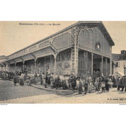 MARENNES : le marché, toillée - tres bon etat