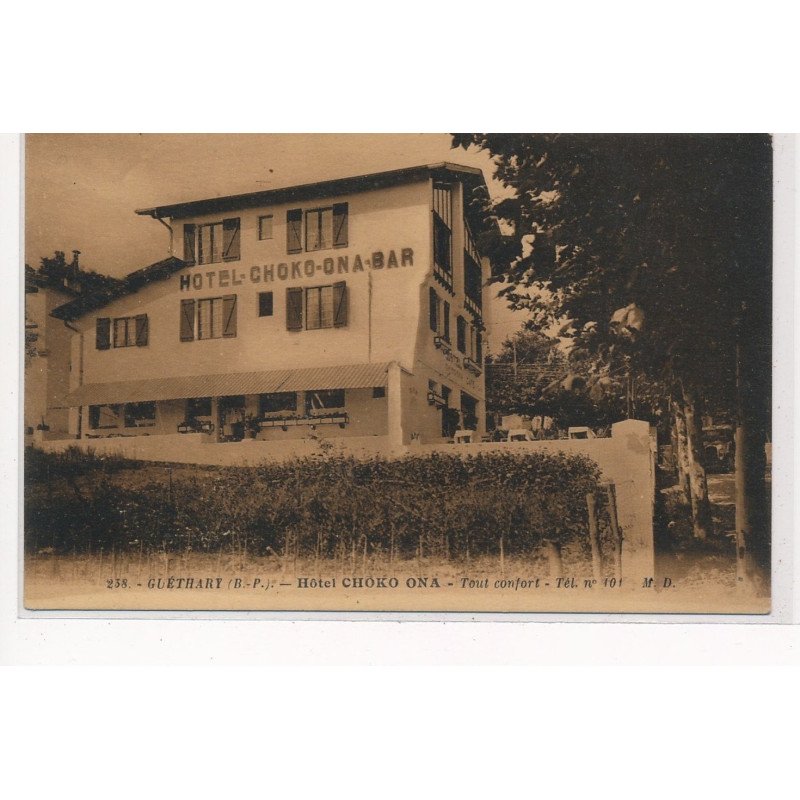 GUETHARY : hotel choko ona, tout confort - tres bon etat