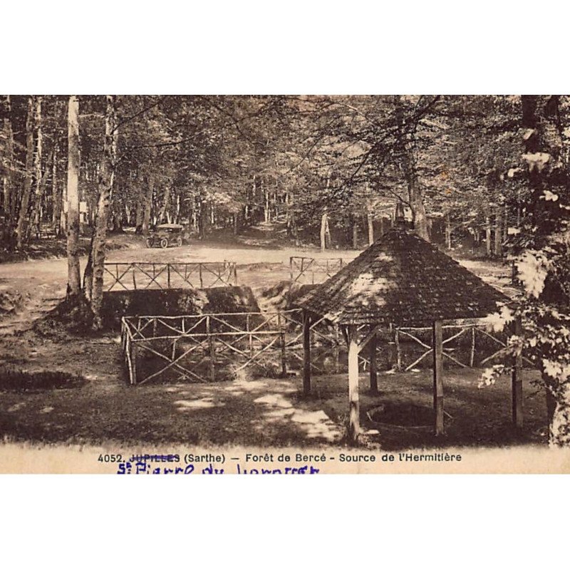 SAINT-PIERRE-du-LOROUET : foret de bercé, source de l'hermitiere - tres bon etat