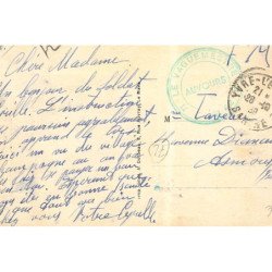 CHAMPAGNE : maisons et tourelles de l'ancien prieuré autrefois habillé par des moines - tres bon etat