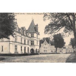 PRECIGNE : chateau de bois-dauphin - tres bon etat