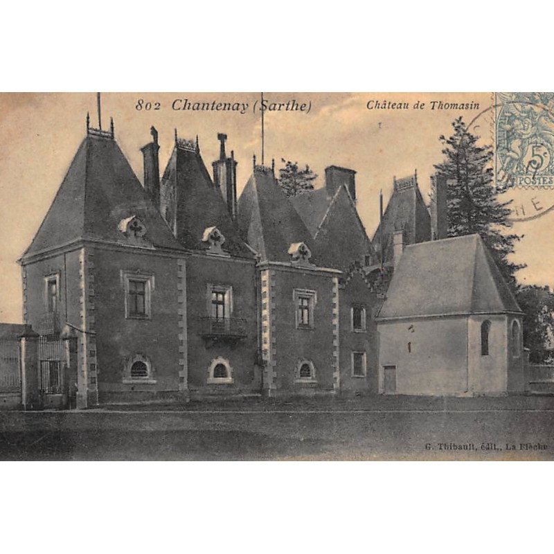 CHANTENAY : chateau de thomasin - tres bon etat