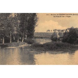 NOGENT : les rives du loir à nogent - tres bon etat