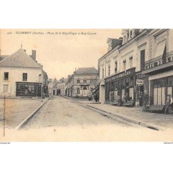 ECOMMOY : place de la republique et rue carnot - tres bon etat