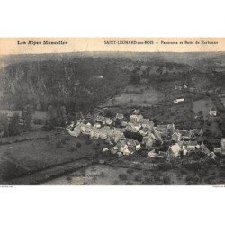 SAINT-LEONARD-des-BOIS : panorama et butte de narbonne - tres bon etat