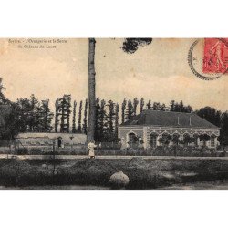 LUART : l'orangerie et la serre du chateau du luart - tres bon etat