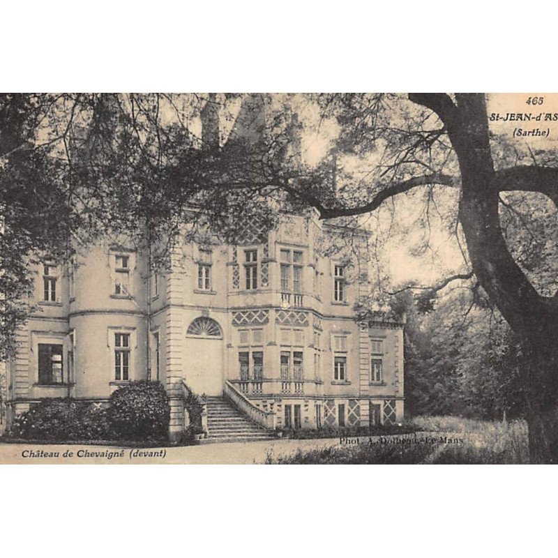 SAINT-JEAN-D'ASSE : chateau de chevaigné - tres bon etat