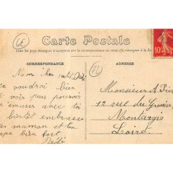 FRESNAY-sur-SARTHE : la sarthe et le vieux chateau - tres bon etat