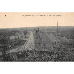 SAINT-COSME et CHAMPAISSANT : vue generale - tres bon etat