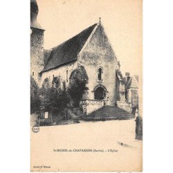 SAINT-MICHEL-de-CHAVAIGNES : l'eglise - tres bon etat