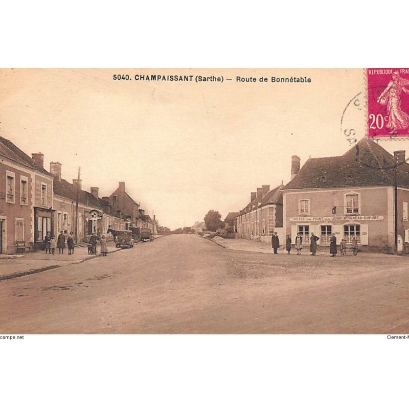 CHAMPAISSANT : route de bonnétable - etat