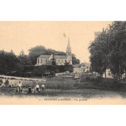 MONTFORT-le-ROTROU : vue partielle - etat