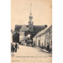 SAINT-MICHEL-de-CHAVAIGNES : rue de bureau-de-poste - etat