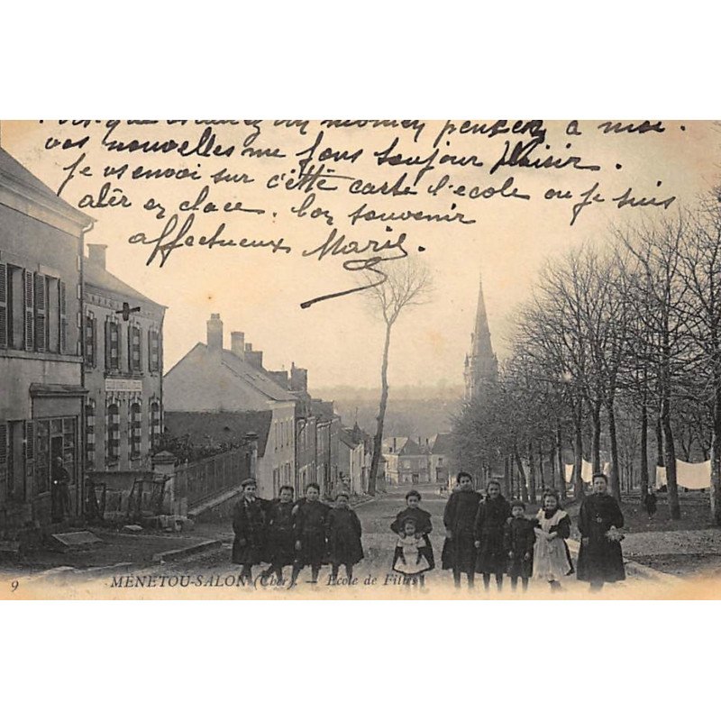 MENETOU-SALON : ecole de filles - tres bon etat